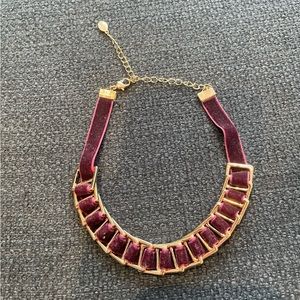 Aldo Ribbon Chocker with gold accent